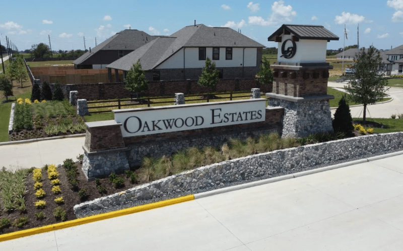 U.S. Real Estate Investment Land Development - Oakwood Estates in Waller, TX (Houston MSA)