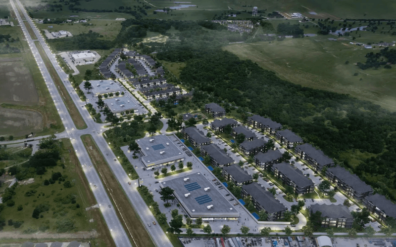 U.S. Real Estate Investment Land Development - Park Place in Elgin, TX (Austin MSA)