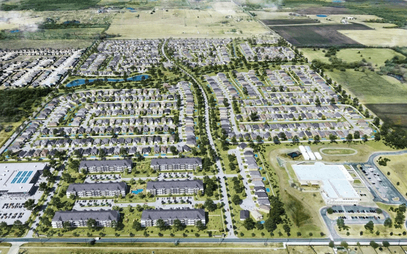 U.S. Real Estate Investment Land Development - Briarwood in Elgin, TX (Austin MSA)