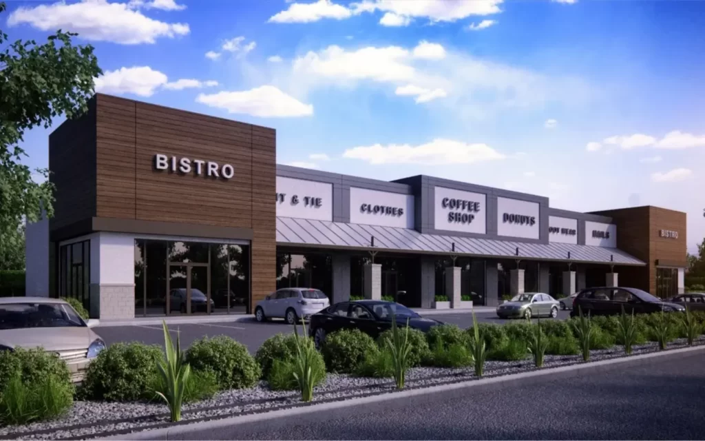 U.S. Real Estate Investment Commercial Development - The Shops at 3300 in Pearland, TX (Houston MSA)