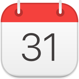 Calendar icon for event scheduling and management